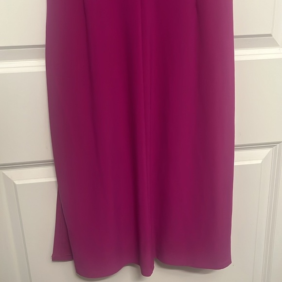 Lauren Ralph Lauren Sleeveless Sheath Dress Slimming Stretch Pink Size 8 Petite - Picture 9 of 11